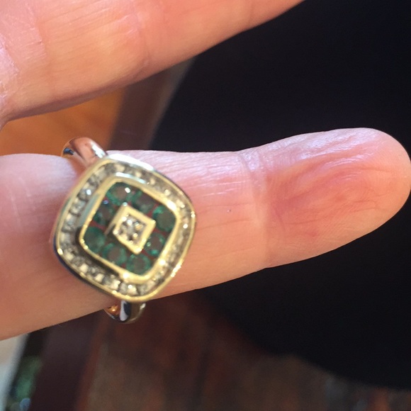 14k Emerald Diamonds - Picture 6 of 10